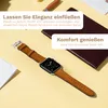 DONBOLSO Kožený řemínek k Apple Watch pro muže – vhodný pro Náhled obrázku produktu 5