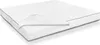 A white mattress with a partially removed cover, revealing the foam interior. Produktbild-Vorschau