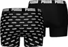 PUMA MEN EVERYDAY LOGO PRINT BOXERS 2P rose water rose Produktbild-Vorschau 2
