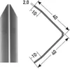 PROVISTON | Eckschutzwinkel | Aluminium | Silber | Breite Produktbild-Vorschau 2