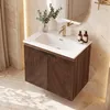 Mobile sospeso per lavabo con due ante a chiusura Anteprima dell’immagine prodotto 2
