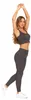 Dames sportlegging met ribbels en hoge taille, MORAJ, maat Productafbeelding-voorbeeld 8