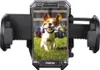 A dog holding a toy in its mouth, displayed within a phone holder. Náhľad obrázku produktu