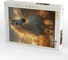 CALVENDO Puzzle Sonnenuntergangszauber: Ein weißes Einhorn Produktbild-Vorschau 2