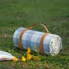 Nepromokavá zahradní pikniková deka 200x200 cm - modrá Náhled obrázku produktu 11