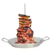 Edelstahl-Kebab-Ständer mit 3 Grillspießen – Vertikales Produktbild-Vorschau 6