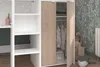 Parisot Hochbett Tom mit Schreibtisch, Schubkästen & Produktbild-Vorschau 4