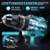 Akkuschrauber, Bürstenloser Motor Akku Bohrschrauber Set, Produktbild-Vorschau 4