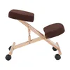 Kondela Ergonomischer Kniestuhl Flonet - braun / buche Produktbild-Vorschau 7