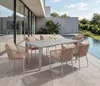 Gartengarnitur MCW-N41, Tisch+6xStuhl, wetterfest Alu Produktbild-Vorschau 10