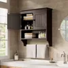 Bealife AP19 Wisząca Szafka Łazienkowa Brązowa 60 cm • Podgląd zdjęcia produktu 2