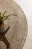 Dywan okrągły jutowy 100cm, naturalny beżowy dywan z juty Podgląd zdjęcia produktu 5