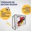 Torwand "Nation D" mit 2 Schusslöchern 193 x 150 cm Produktbild-Vorschau 4