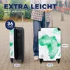 MuchoWow® Koffer Handgepäck Trolley Rollkoffer Kleine Produktbild-Vorschau 5