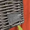 UNUS Korb in Rattan-Optik, Ideal für Kinder, Grau Produktbild-Vorschau 4