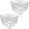 Komposter Metall Drahtgitter 2er Set Gartenkomposter Produktbild-Vorschau 1