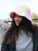 styleBREAKER Damen Fischerhut in Teddyfell im Ombré Look, Produktbild-Vorschau 4