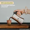 Groenenberg caffettiera espresso in acciaio inox 6 tazze a Anteprima dell’immagine prodotto 9