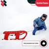 KOTARBAU® Luge Enfant Plastique Rouge Traineau Enfant Luge Voir les images du produit 4