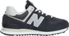 New Balance 574 Wildleder Trainer, Schwarz 42 EU Produktbild-Vorschau 3