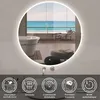 Miroir de Salle de Bain LED Rond 80cm, avec antibuée, Voir les images du produit 2