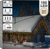 Světelný řetězec se 180 teplými LED světly pro vánoční Náhled obrázku produktu 1