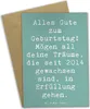 Mr. & Mrs. Panda Klappkarte Spruch 2014 Geburtstag Wünsche Produktbild-Vorschau 1