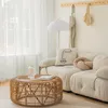 Easy Home Voile Vorhang mit Pompoms - Boho Chic Transparent Produktbild-Vorschau 8