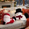 Set bianco di 2 cuscini decorativi natalizi con imbottitura Anteprima dell’immagine prodotto 2