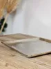 Talerz dekoracyjny srebrny miska dekoracyjna miska metalowa Podgląd zdjęcia produktu 11