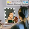 VANITII Miroir de maquillage avec éclairage 30 x 41cm Voir les images du produit 11
