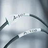 DYMO Vinyl Schriftband Breite: 12 mm Länge: 5,5 m weiß Produktbild-Vorschau 16