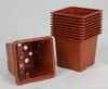 Anzuchttöpfe 10er 8cm Eckig Terracotta Pflanzschalen Produktbild-Vorschau 2