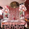 Deko Party Set Geburtstag 40 Teile rose gold Champagner Produktbild-Vorschau 5