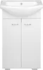 A white bathroom vanity with a sink. Náhled obrázku produktu