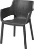 Sedia da giardino Keter EVA - 57,7 x 62,5 x 79 cm - Grafite Anteprima dell’immagine prodotto 1
