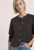 Street One short jacket w.deco buttons black coffee 40 Produktbild-Vorschau 6