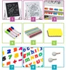 Magnetická otočná tabuľa Ricokids - sivá Náhľad obrázku produktu 9