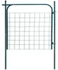 vidaXL Záhradná brána 100x100 cm Zelená Náhľad obrázku produktu 6
