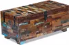 vidaXL Couchtisch Truhe Altholz Massiv 80x40x35 cm Produktbild-Vorschau 8