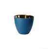 ASA Selection windlicht, blauw, met glanzend gouden Productafbeelding-voorbeeld 2