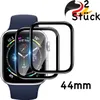 2x 3D Displayschutz für Apple Watch Series 4 5 6 44MM - Produktbild-Vorschau 1