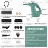 1400W Handdampfreiniger mit 400ml Wassertank & 14-teiligem Produktbild-Vorschau 6