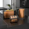 Set petit déjeuner Arendo, bouilloire 1,5l, grille-pain 2 Voir les images du produit 7