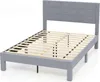 Rám postele COSTWAY pro matraci 200x140 cm, čalouněný rám Náhled obrázku produktu 1