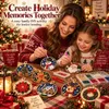 Diamond Painting Weihnachtsanhänger 12 Stück - DIY Produktbild-Vorschau 3