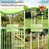 Floranica 2 x lískový dřevěný sloupek výška 150 cm, dřevěný Náhled obrázku produktu 3