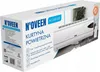 The image shows the product packaging for a N'oveen HC2200 LED air curtain heater. The packaging is predominantly white with blue and orange accents, featuring an image of the product itself and descriptive text. Anteprima dell’immagine prodotto