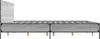 vidaXL Bettgestell Grau Sonoma 200x200 cm Holzwerkstoff und Produktbild-Vorschau 5