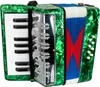 Latone AccordiStar Akordeon klawiszowy Green Podgląd zdjęcia produktu 1